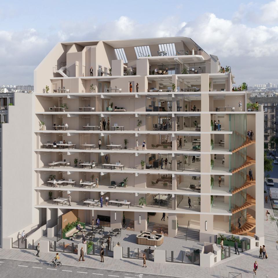 Bureau Paris 3907m² Location bureau Paris OLBUR2202782 7
